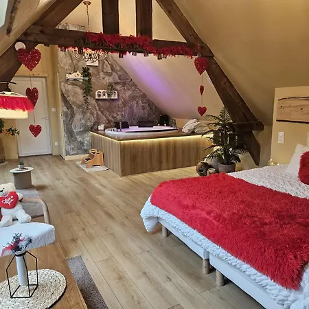 아파트 Le Chalet, Escapade & Jacuzzi Prive Proche Lille *