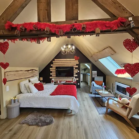 Apartamento Le Chalet, Escapade & Jacuzzi Prive Proche Lille