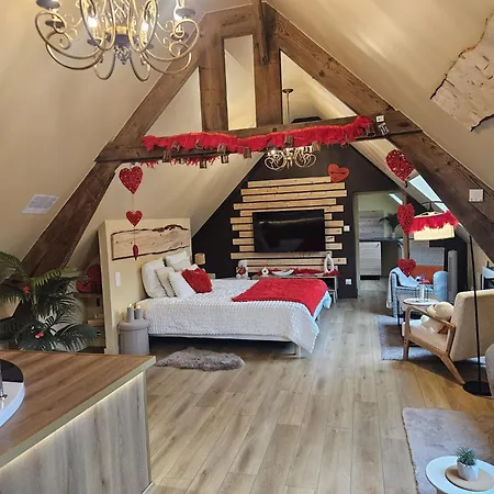 Apartamento Le Chalet, Escapade & Jacuzzi Prive Proche Lille *