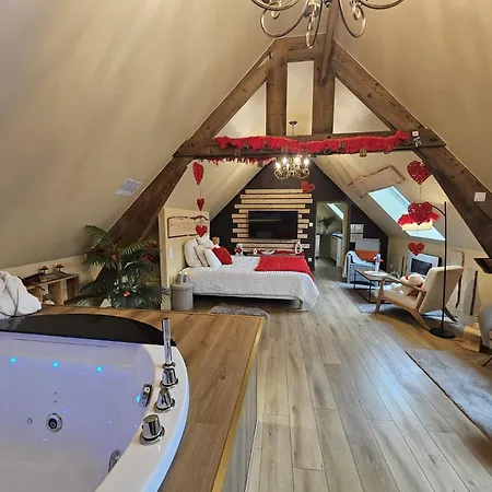 Apartamento Le Chalet, Escapade & Jacuzzi Prive Proche Lille