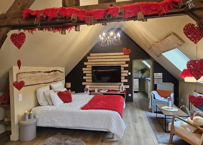 아파트 Le Chalet, Escapade & Jacuzzi Prive Proche Lille Bassee